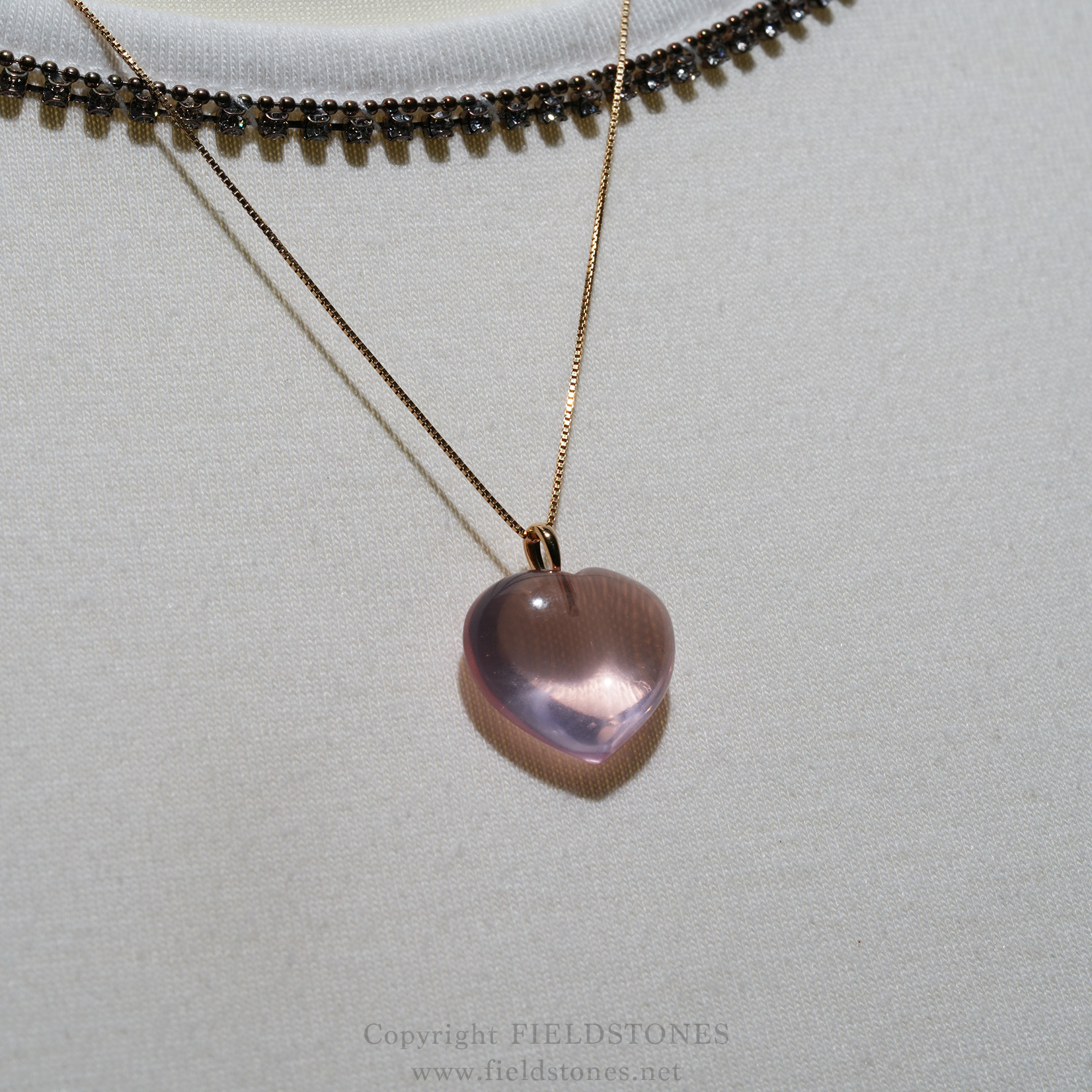 高品質 モザンビーク産スターローズクォーツたまご♡♡No.2336 高品質