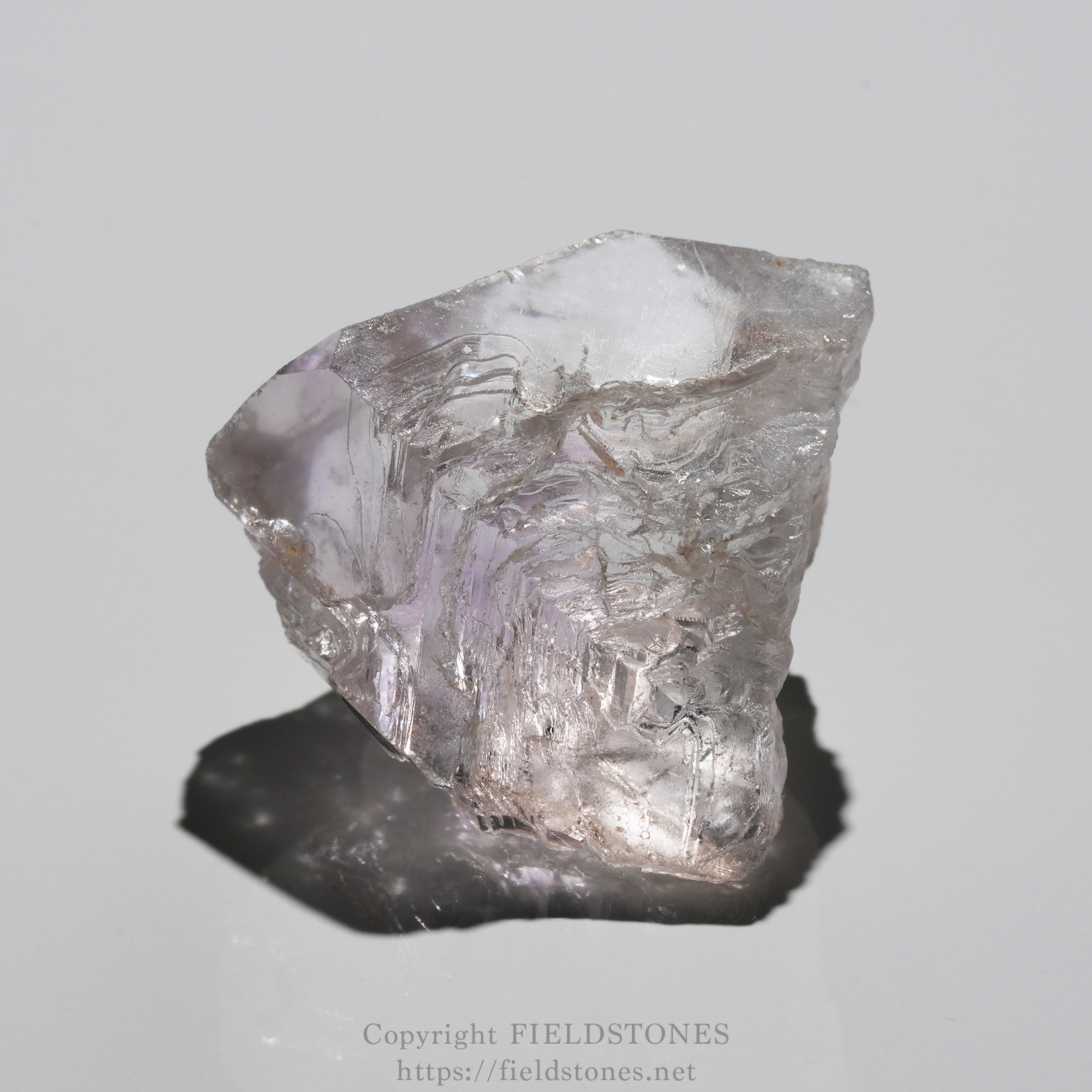 タンザニアSongea産 ポイント状になった稀なアメジストエレスチャル タンザニアSongea産 ポイント状になった稀なアメジストエレスチャル