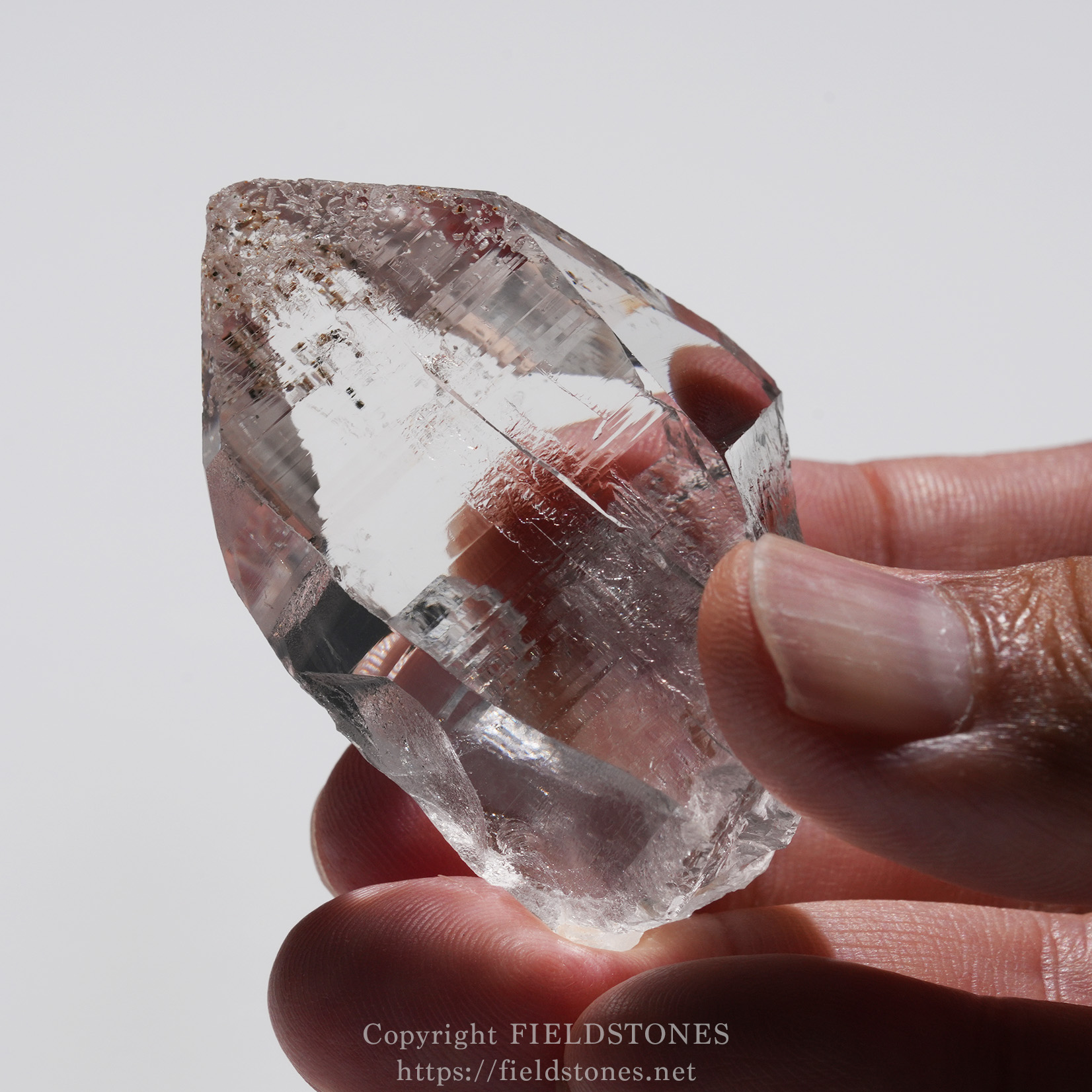 初期 タンザニアモンドクォーツ タンザニア産 モンドクォーツ ポイント (貫入水晶)/ Mondo Quartz