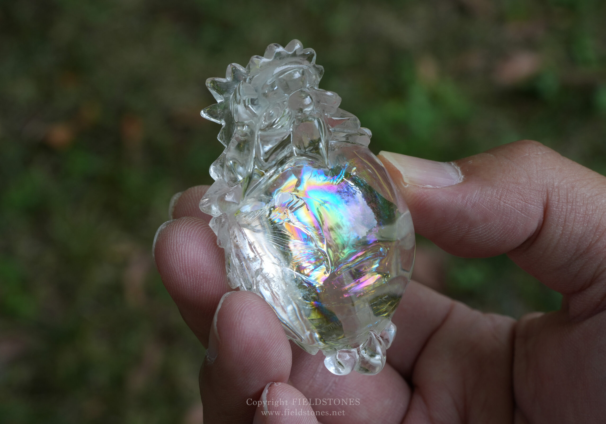 今日のいい石〜レインボークォーツロングイ