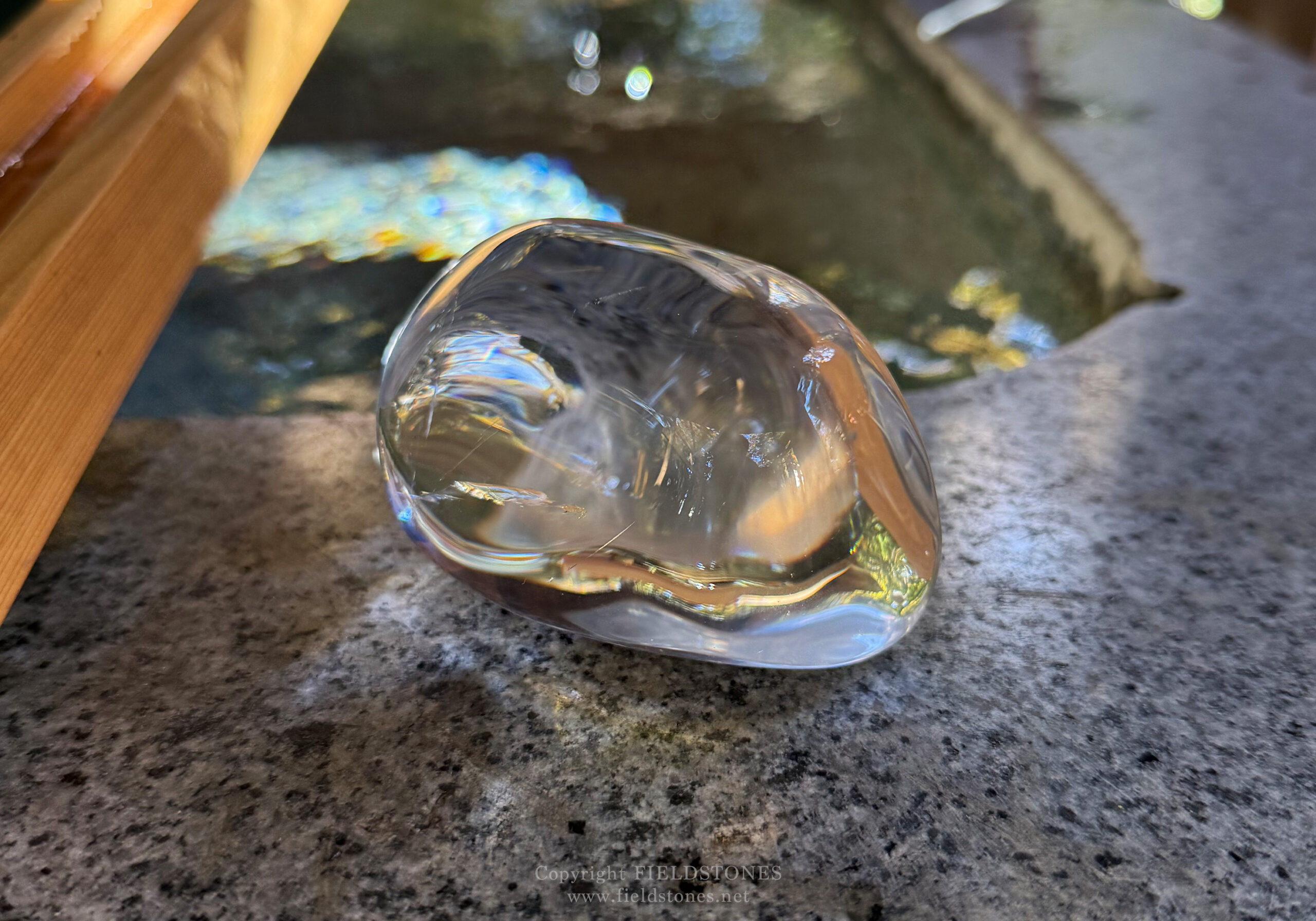 今日のいい石〜マスターウラルレムリアンクォーツタンブル