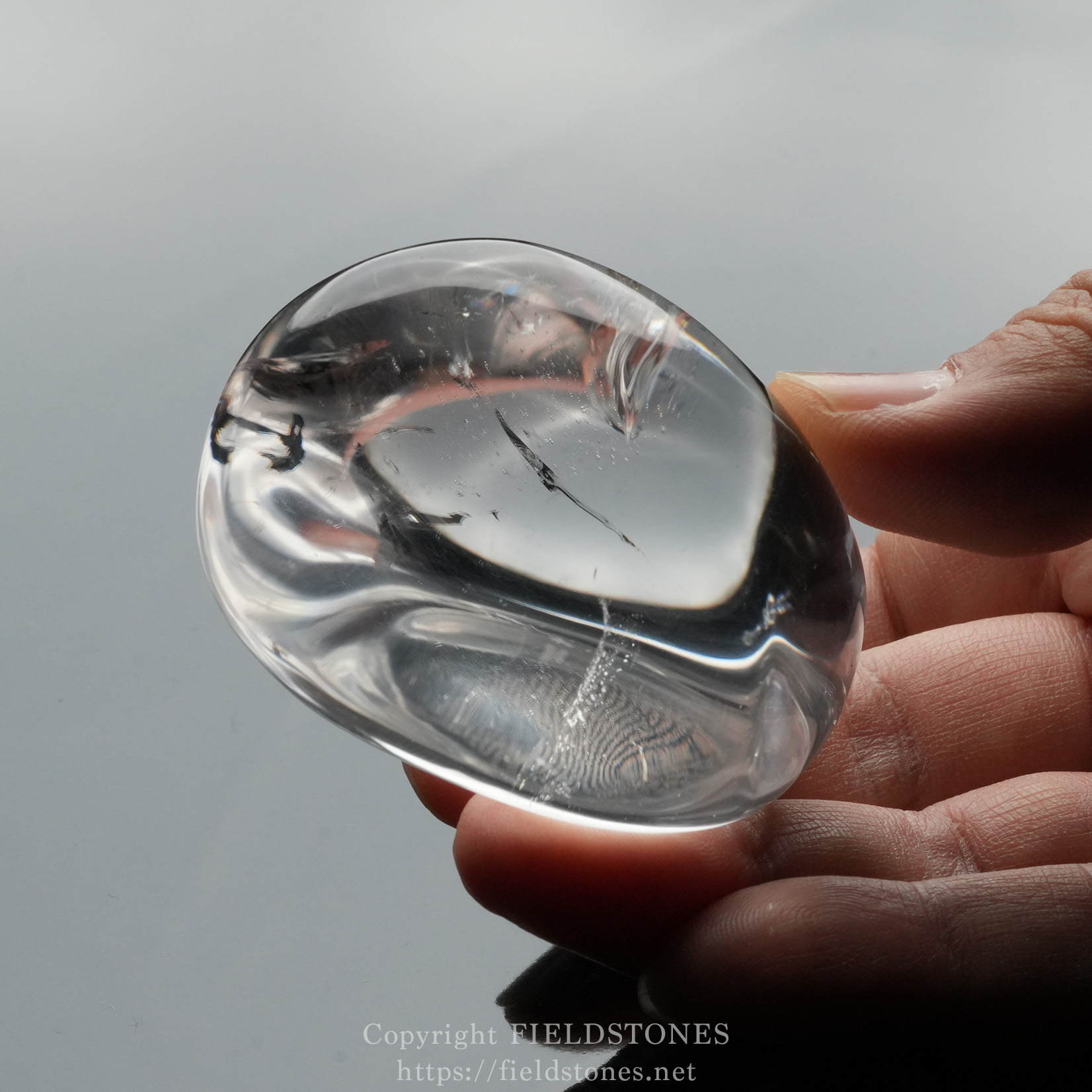 【美麗】レムリアンシードクリスタル ピュアレイ タンブル 水晶タンブル - FieldStones